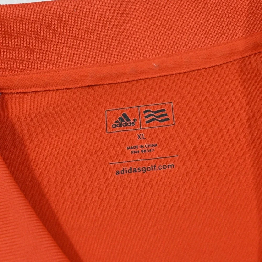 Adidas Golf Polo AdiZero Red‎ Performance Wicking Short Sleeve Mens Size XL